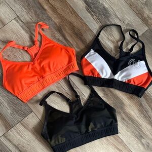 Victoria's Secret Sports Bras - Orange, Black, and Camouflage